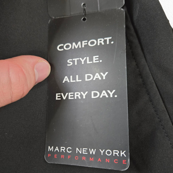 Marc New York Black Commuter High Rise 4 Inch Performance Active Shorts Size 2X - Picture 5 of 10